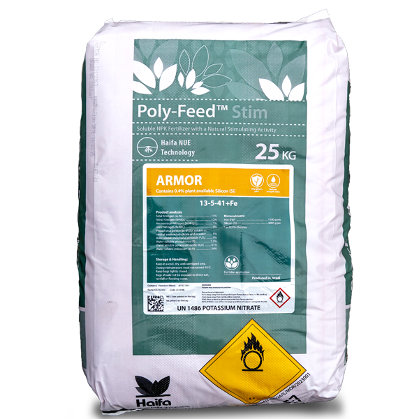 Poly-Feed Stim Armor 13-5-41 + Fe enriquecido con silicio